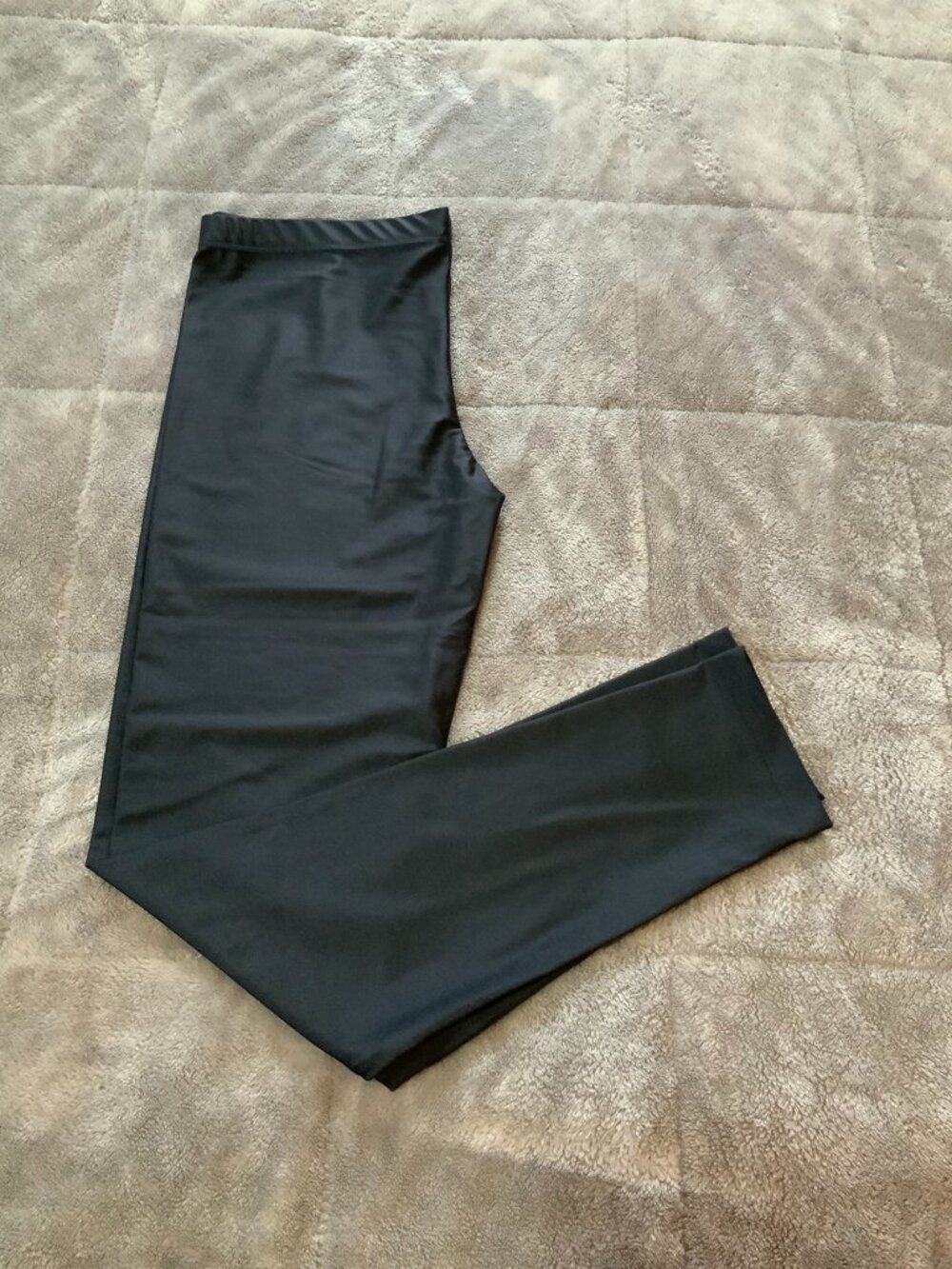 Unbranded Juniors Size L Black Stretch Black Leggings (1313)